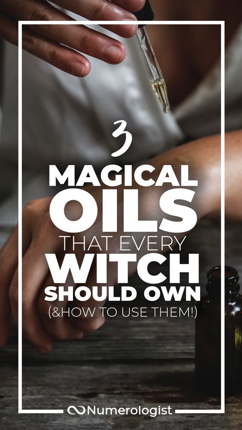 Essential Oils For Witches, Witch Oils Recipe, Magick Oil Recipes, Wicca Oils, Magick Oil, Ritual Oils, Witchy Business, Essential Oil Perfumes Recipes, Potions Recipes