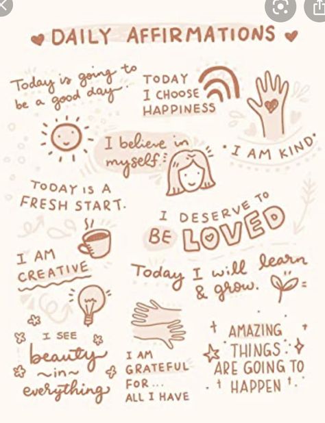 Art Affirmations, Affirmations For Kids, Affirmation Posters, Self Care Bullet Journal, Morning Affirmations, Self Love Affirmations, Positive Self Affirmations, Love Affirmations, Bullet Journal Ideas Pages