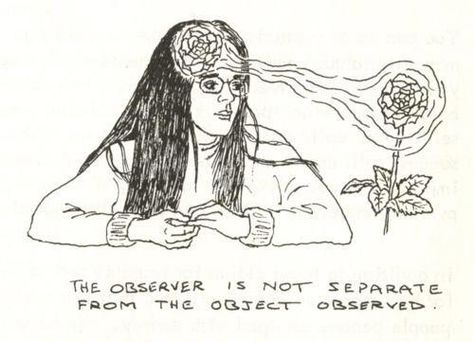 The observer is not separate from the object observed. - Everything in the universe is connected. Word Vomit, The Observer, Spirit Science, Kuantan, Ancient Knowledge, Les Chakras, Quantum Physics, Spiritual Art, Spiritual Journey