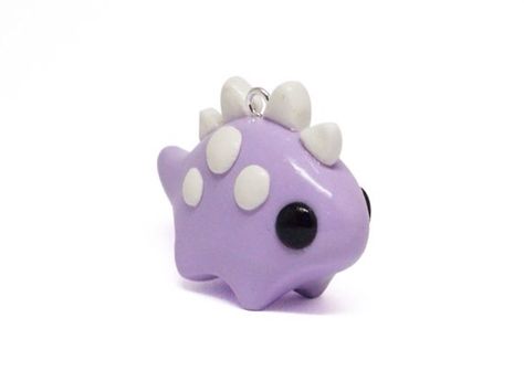 Yellow Kawaii, Kawaii Purple, Purple Dinosaur, Tiny Dinosaur, Blue Dinosaur, Baking Clay, Clay Diy Projects, Polymer Clay Animals, Cute Polymer Clay