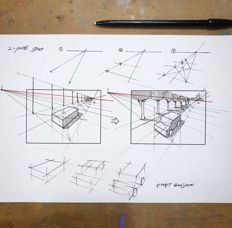 Perspective Practice Reference, Box In Perspective, Perspective Studies, Perspective Practice, Drawing Grid, Basic Sketching, Perspective Photos, Learn To Sketch, Life Drawing Reference