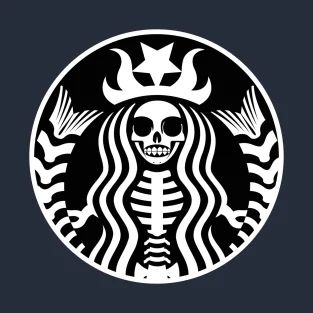 T-Shirts by Madesdes | TeePublic Coffee Decal, Pumkin Carving, Mermaid Skeleton, Starbucks Svg, Starbucks Halloween, Starbucks Logo, Svg For Cricut, Cute Poster, Mermaid Art