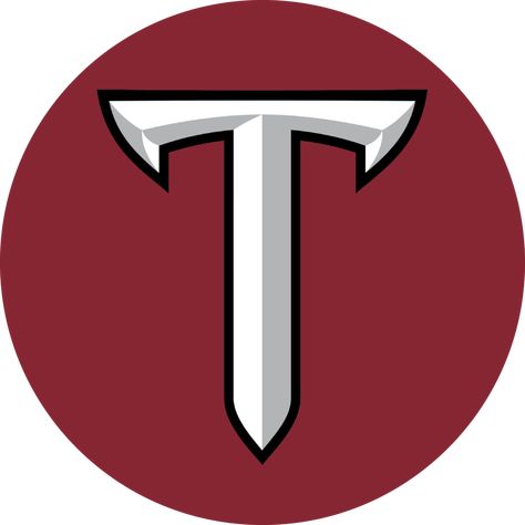 Troy University logo Troy University Logo, Troy Trojans, Trojans Football, Troy University, Logo Shapes, College Baseball, University Logo, Dorm Ideas, Pretty Cookies