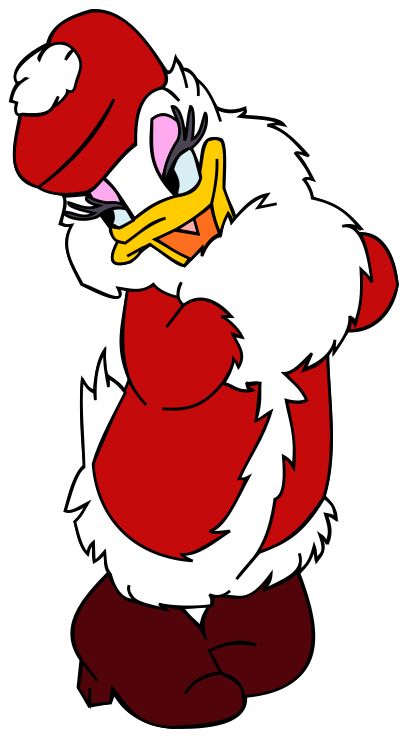 Daisy7 Daisy Duck Christmas, Christmas Daisy Duck, Free Disney Svg Files, Duck Christmas, Disney Svg Files, Christmas Disney, Disney Cartoon Characters, Free Svgs, Disney Svg