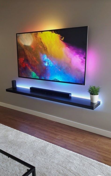 Tv Fal, House Interior Living Room, Home Cinema Room, Apartment Living Room Design, Interior Living Room, Future Apartment Decor, Tv Wall Design, Living Room Design Decor, Apartment Decor Inspiration