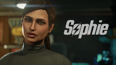 Sophie - Female LooksMenu preset at Fallout 4 Nexus - Mods and community Fallout 4 Character Creation, Nora Fallout 4, Fallout Sole Survivor, Fallout New Vegas Veronica, Fallout Mods, Courier Fallout New Vegas, Fallout 4 Settlement, Types Of Eyebrows, Fallout 4 Mods