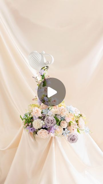 Ling's Moment | Artificial Floral & Wedding Decor on Instagram: "Create an outpouring of love for your wedding with this memorable floral DIY 💘

#lingsmoment #weddingdecor #floraldiy #weddingflowers #weddingideas #weddinginspo #weddingdetails #diywedding #wedding2024 #weddingplanning #weddingstyle #weddinginspiration #bridaldecor #weddingflorals" Unique Floral Arrangements, Floral Wedding Decorations, Diy Valentine's Day Decorations, Bridal Decorations, Valentines Day Decorations, Valentine's Day Diy, Valentines Diy, Flower Crown, Wedding Details