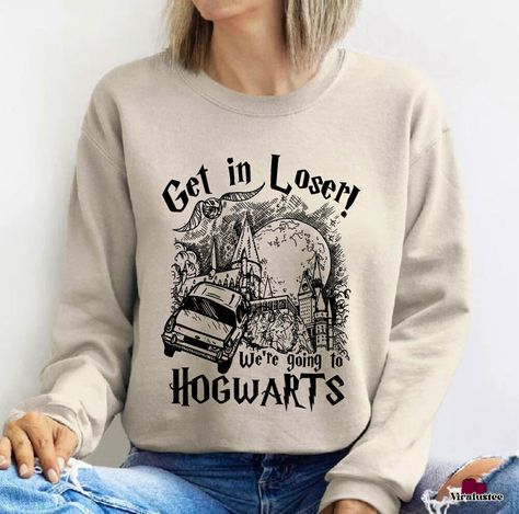 Universal Studios Get In Loser We're Going To Hogwarts Shirt, Wizard Flying Car Harry Potter Shirt Check more at https://viralustee.com/product/universal-studios-get-in-loser-were-going-to-hogwarts-shirt-wizard-flying-car-harry-potter-shirt/ Hogwarts Shirts For Universal, Flying Car Harry Potter, Harry Potter Shirts For Universal, Going To Hogwarts, Universal Tshirts, Hogwarts Shirt, Harry Potter Shirt, Get In Loser, Harry Potter Shirts