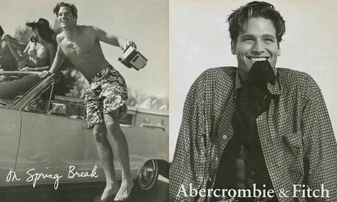 #Flashback: Bruce Weber’s 1990s campaigns for Abercrombie & Fitch | Vogue Paris Abercrombie And Fitch 90s Ads, 90s Abercrombie And Fitch Ad, Abercrombie Aesthetic, Paul Rabil, Abercrombie Models, Charlie Weber, School Uniform Outfits, Bruce Weber, John Henry