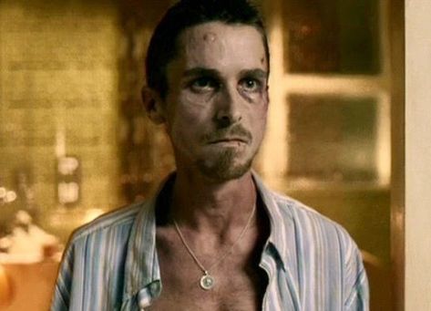 Christian Bale as Trevor Reznik - the Machinist (Brad Anderson / 2004) Trevor Reznik, Christian Bale The Machinist, The Machinist, Christian Bale, Favorite Character, Quick Saves