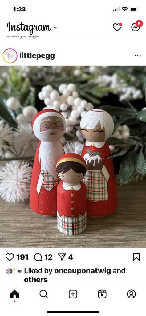 Gingerbread Peg Doll, Peg People, Peg Doll, Peg Dolls, Art Dolls, Wood Crafts, Gingerbread, Craft Ideas, Dolls