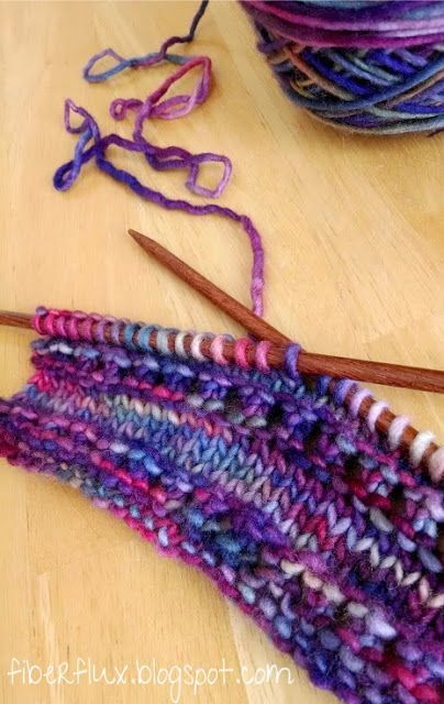 Fiber Flux: Tips & Techniques for Using Variegated Yarn Knit Techniques, Knitted Baby Booties, Knitting 101, Knitting Help, Knitting Tutorials, Knitting Tips, Crochet Quilt, Knitting Instructions, Variegated Yarn