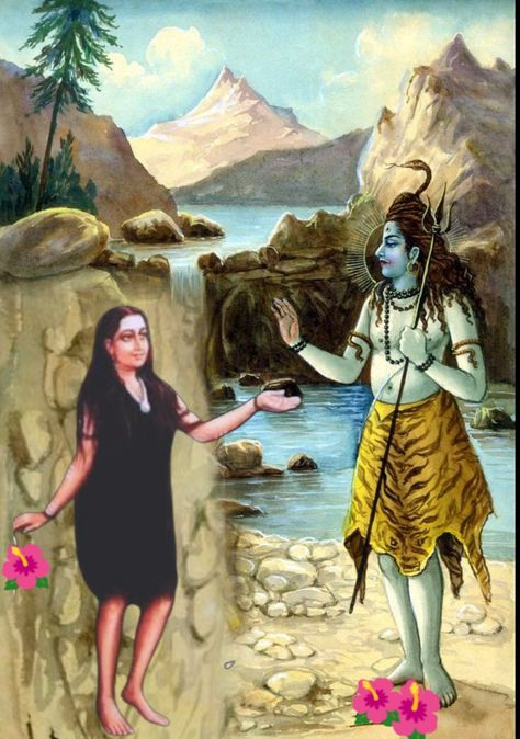 Basaveshwara Images Hd, Akka Mahadevi, God Family Tree, History Project, Goddess Artwork, Hinduism Art, Devi Durga, Om Namah Shivaya, Shiva Painting