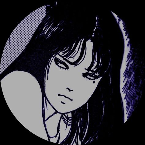 Tomie Junji Ito | Tomie manga | Tomie manga icon | Junji Ito manga | Tomie icon | Tomie pfp | Junji Ito pfp | manga icon | aesthetic icons | purple icons | horror icon Junji Ito Tomie Manga, Pfp Junji Ito, Manga Tomie, Junji Ito Pfp, Tomie Pfp, Icons Horror, Tomie Manga, Junji Ito Tomie, Junji Ito Collection