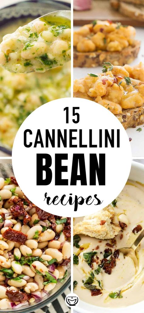 Cannellini Bean Recipes, Economical Meals, Beans Recipe Healthy, Canned Beans Recipe, Cannellini Beans Recipes, White Bean Recipes, Cannellini Bean, Healthy Beans, Vegetarian Bean Chili