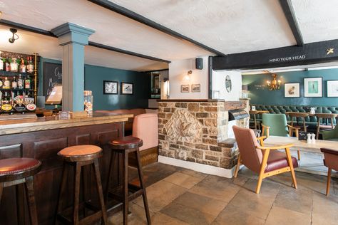 The Castle Inn Wooden Panelling, Pub Interior, Bar Design Awards, Spotted Dog, Bar Fronts, Interior And Exterior Design, Listed Building, The Pub, Bar Design Restaurant