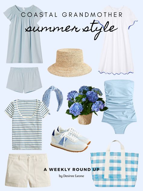 Coastal Grandmother Summer, Grandmother Style, Grandmother Aesthetic, Grandma Style, Coastal Fashion, Nantucket Style, Grandma Fashion, Preppy Southern, Birthday Trip