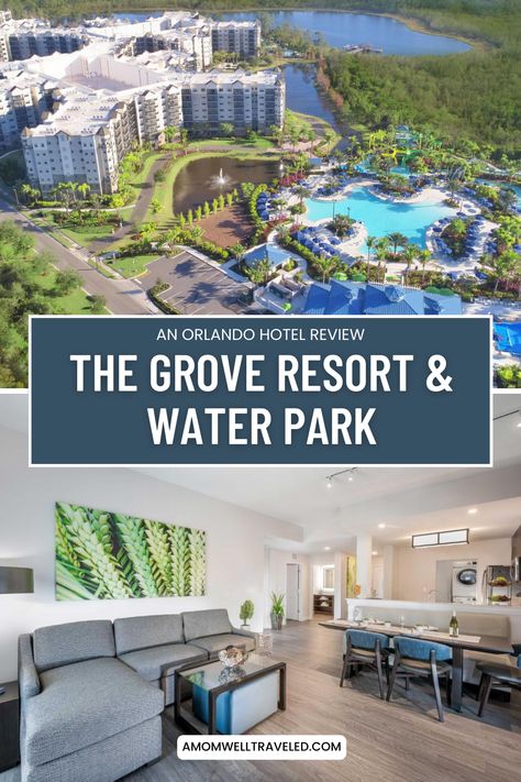 Ready to level up your Orlando vacation? 💦 Dive into our review of The Grove Resort & Water Park! 🌊 From thrilling water slides to luxurious rooms, you won't want to leave this tropical paradise! 🍹 Click through to find out why it's the perfect place to make memories with your family and friends! 🌞��👙 #TheGroveResort #OrlandoWaterPark #HotelReview The Grove Resort And Spa Orlando, Valencia Restaurant, Best Family Resorts, Orlando Parks, Orlando Hotel, Luxurious Rooms, Orlando Vacation, Orlando Resorts, Family Resorts