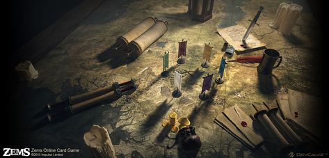 Planning Table - Parchment | ArtStation - Zems - Main Menu War Table, Deiv Calviz (David Villegas) Maps Aesthetic, The Winds Of Winter, Strategy Map, Online Card, Fantasy World Map, V Games, Book Writing Inspiration, Trading Card Game, Main Menu