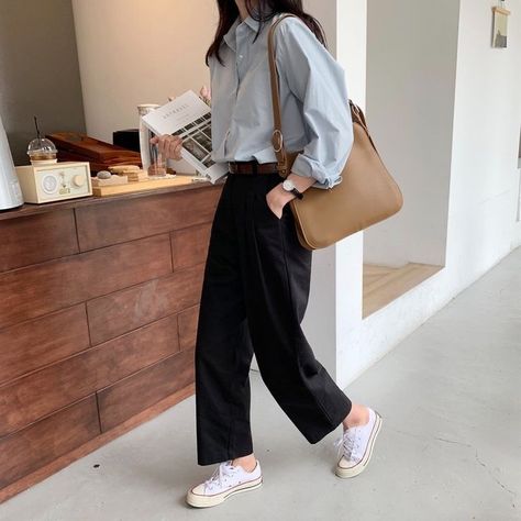 Tech Industry Outfits, Architect Aesthetic Outfit, Female Architect Aesthetic, Architect Aesthetic, Female Architect, Korean Style Outfit, Tech Industry, Korean Casual Outfits, Everyday Fashion Outfits