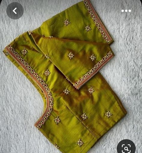 Green Blouse Designs, Latest Bridal Blouse Designs, Maggam Work Designs, Latest Blouse Designs Pattern, Kids Blouse Designs, Traditional Blouse Designs, New Saree Blouse Designs, Latest Model Blouse Designs, Cutwork Blouse Designs