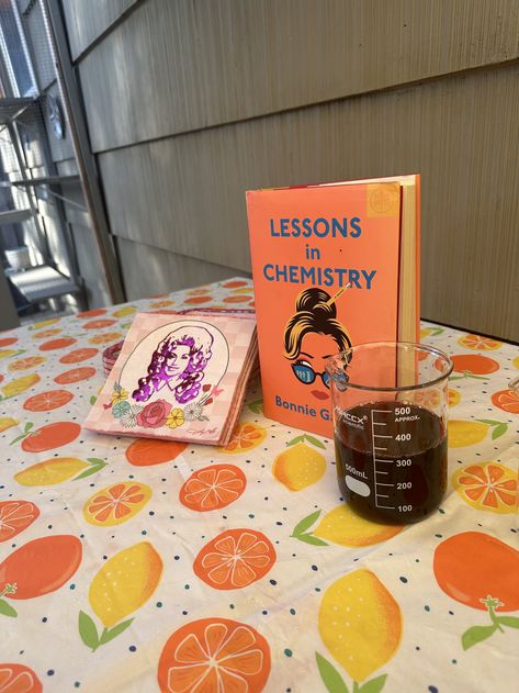 Lessons In Chemistry Book Club Ideas, Lessons In Chemistry Book Club, Book Club Hosting, Lessons In Chemistry Book, Bonnie Garmus, Lessons In Chemistry, Book Club Snacks, Book Club Food, Chemistry Book