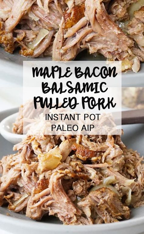 I made a big, well big to me, announcement on social media yesterday! If you’ve been following G&E from … Asian Superbowl Food, Aip Pork Roast Crock Pot, Aip Pork Roast, Aip Meat Recipes, Paleo Ham Recipes, Aip Dinner Ideas, Balsamic Pulled Pork, Pork Instant Pot, Aip Dinner