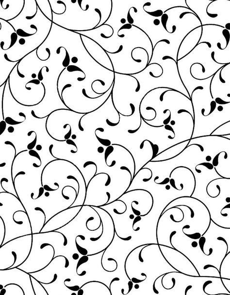 Scroll Pattern, Textile Pattern Design, Vector Background Pattern, Seamless Background, Textile Patterns, 그림 그리기, Flower Drawing, Background Patterns, Pattern Paper