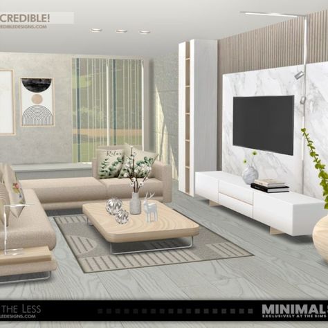 Published Oct 25, 2022 Mute Colors, Mod Living Room, Living Room Sims 4, Sims 4 Cc Furniture Living Rooms, Mod Furniture, Sims 4 Bedroom, Sims 4 House Building, Casas The Sims 4, Sims House Plans