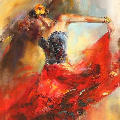 I LOVE this! Absolutely gorgeous. by Anna Razumovskaya, She Dances in Beauty 1 by Artexpo, via Flickr Anna Razumovskaya, Dancer Painting, Galleria D'arte, Romantic Paintings, Dance Paintings, Dance Art, Figure Painting, Beautiful Paintings, Painting Inspiration