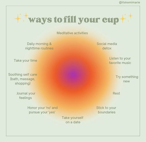 Filling Your Own Cup Quotes, Emotional Cup Adults, How To Fill Your Own Cup, Fill Up Your Cup Quotes, How To Fill My Cup, Ways To Fill Your Cup, How To Fill Your Cup, Fill Your Own Cup Quotes, Fill Your Cup Quote