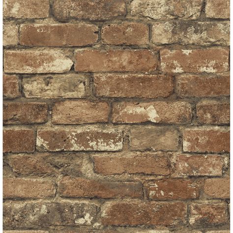 Shop Wayfair for All Wallpaper to match every style and budget. Enjoy Free Shipping on most stuff, even big stuff. Removable Brick Wallpaper, Red Brick Wallpaper, Brick Feature Wall, Brick Paper, Brewster Wallpaper, Old Brick Wall, Brick Wallpaper Roll, Brick Texture, Faux Brick