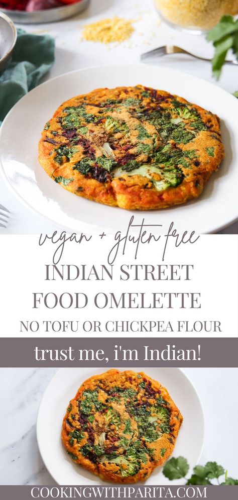 Moong Dal Flour Recipe, Chickpea Flour Omelette Vegan, Vegan Chickpea Omelette, Gf Vegan Breakfast, Justegg Recipes, Vegan Recipes No Tofu, Chickpea Flour Omelette, Vegan Omelette Recipe, Chickpea Omelette Vegan