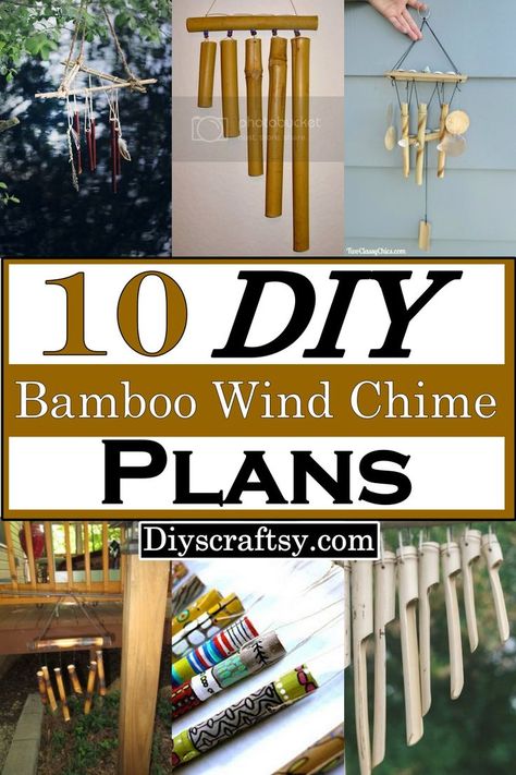 Diy Bamboo Wind Chimes How To Make, Bamboo Windchimes Diy, How To Make Bamboo Wind Chimes, Wooden Windchimes Diy, Bamboo Wind Chimes Diy, Wooden Wind Chimes Diy, Bamboo Crafts Decor, Diy Bamboo Decoration, Windchimes Diy How To Make