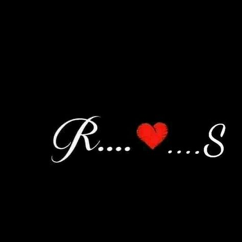 R S Letters Love, S R Love Images, S R Wallpaper, R S Love Images, R Love Wallpaper, R Letter Design, R Love, Stylish Alphabets, Love Heart Images