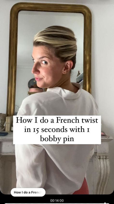 French Twist Updo Tutorial, French Twist Short Hair, Boho Chic Hairstyles, French Twist Updo, Twisted Hair, Updo Tutorial, French Twist Hair, Short Hair Tutorial, French Hair