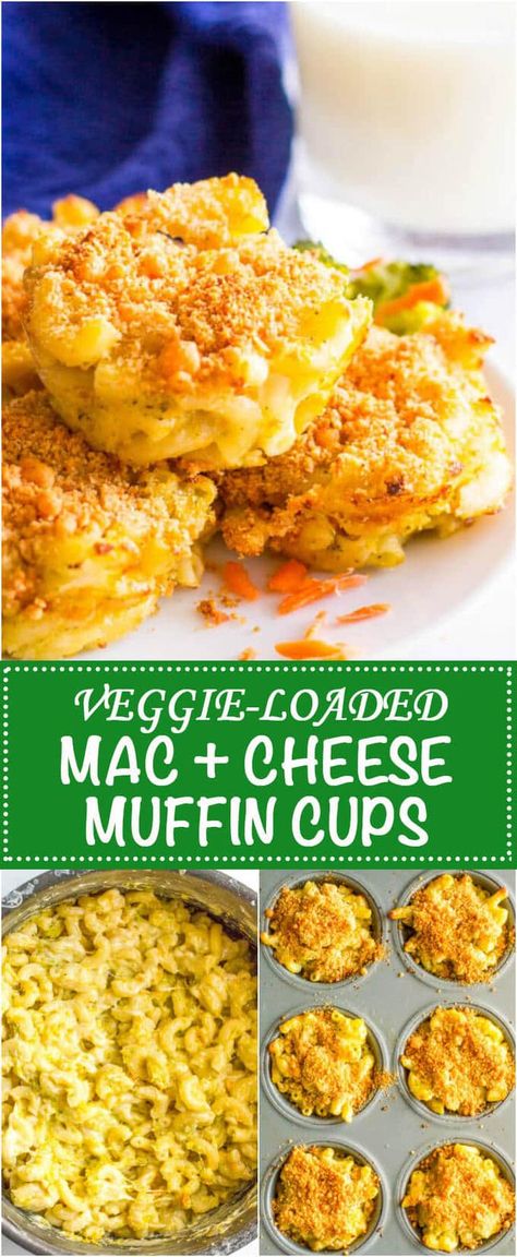 Veggie Mac And Cheese, Mac And Cheese Muffins, Mac And Cheese Cups, Muffins Blueberry, Food On The Table, Kinds Of Cheese, Cheese Muffins, Zucchini Muffins, Family Food