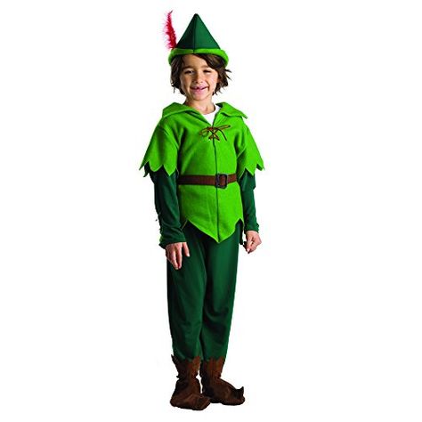 Peter Pan Costume - Size Small 4-6 *** You can find more details by visiting the image link. Disfraz Peter Pan, Peter Pan Costume Kids, Peter Pan Hat, Fairy Tale Dress, Peter Pans, Peter Pan Costume, Tale Dress, Costume For Kids, Fairy Tales For Kids