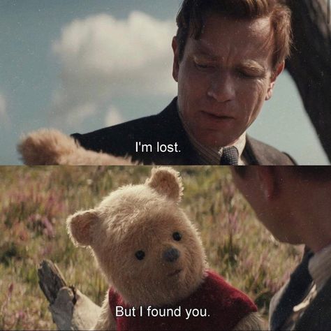 Good Movie Quotes, Christopher Robin Quotes, Christopher Robin Movie, Robin Movie, Best Movie Quotes, Winnie The Pooh Pictures, Cute Winnie The Pooh, Winnie The Pooh Quotes, Winnie The Pooh Friends