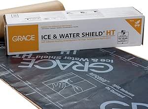 Grace Ice & Water Shield HT (1) Water Shield, Roll Roofing, Stone Veneer Siding, Stone Veneer Panels, Ice Dams, Faux Beams, Faux Wood Beams, Ornamental Mouldings, Door Insulation