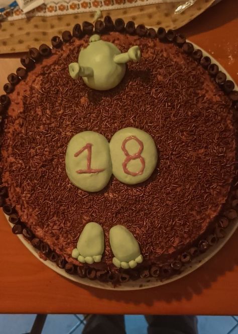 Funny Cake Designs Hilarious, 18th Birthday Cake Ideas Funny, Birthday Cake Ideas For Husband, Cake Ideas For Husband, Silly Cakes, Cakes Funny, Cakes Creative, Cakes Cute, Shrek Cake