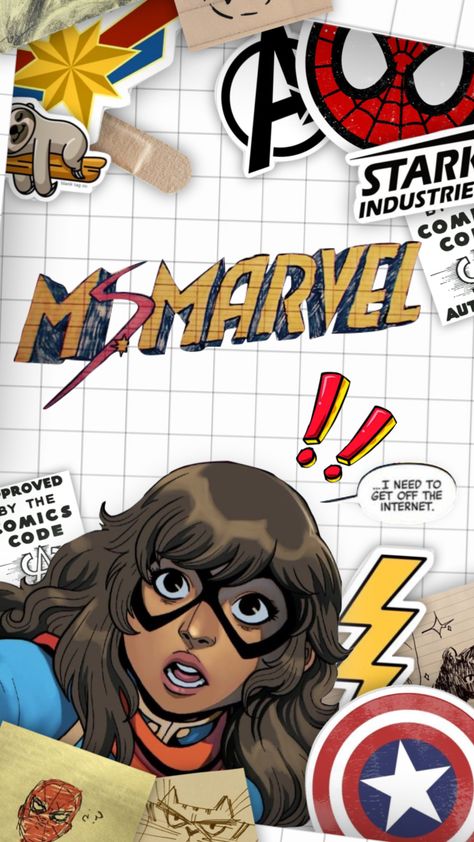 Ms Marvel Comic Art, Captain Marvel Spiderman, Miss Marvel Wallpaper, Ms Marvel Wallpaper Aesthetic, Ms Marvel Art, Ms Marvel Wallpaper, Captain Marvel Wallpaper, Ms Marvel Comic, Ms Marvel Captain Marvel