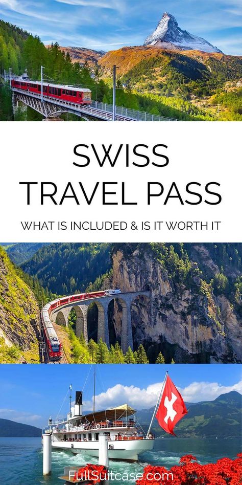 Switzerland Places To Visit, Switzerland Travel Itinerary, Switzerland Itinerary, Swiss Travel Pass, Switzerland Tour, Switzerland Vacation, Swiss Travel, Visit Switzerland, Is It Worth It