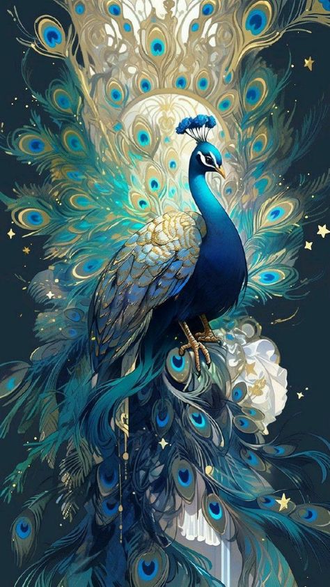 Peacock Wallpaper Iphone, Peacock Pics, Peacock Feathers Wallpaper, Fantasy Peacock, Peacock Artwork, Peacock Images, Peacock Wallpaper, Peacock Pictures, Peacock Painting