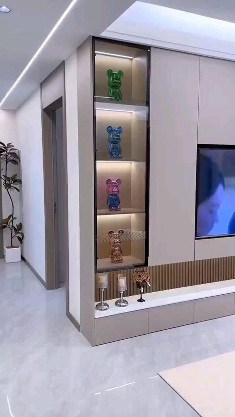 Tv Cabinet Design Modern, Luxury Tv Wall, Mudroom Benches, Tv Unit Furniture Design, House Interior Design Styles, Desk Setups, Bench Storage, Latest Living Room Designs, Interior Design Your Home