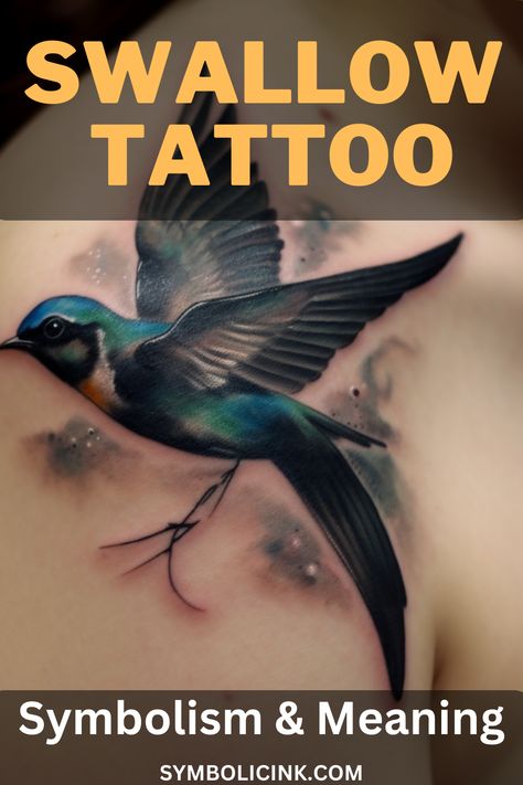 Swallow Tattoo Meaning Swallow Bird Tattoo With Flowers, Bird Meanings, Swallow Tattoo Meaning, Swallow Bird Tattoo, Bird Meaning, Swallow Tattoo Design, Swallow Bird Tattoos, Purple Roses Wallpaper, Bird Tattoo Meaning