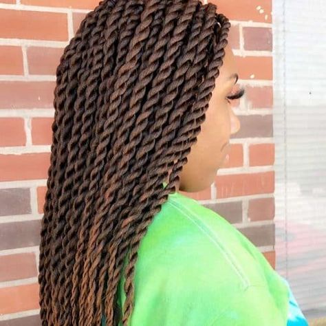 The 30 Hottest Twist Braid Styles Trending in 2022 Havana Twist Braids, Burgundy Box Braids, Trending In 2023, Twist Box Braids, Natural Hair Accessories, Afro Twist, Wedding Braids, Big Braids, Twist Braid