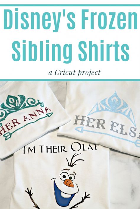 Disney Sibling Shirts, Frozen Birthday Shirts For Family, Frozen Cricut Projects, Frozen Tshirt Ideas, Disney World Shirts Family, Frozen 3rd Birthday, Frozen Birthday Shirt, Frozen Shirts, Tshirts Ideas