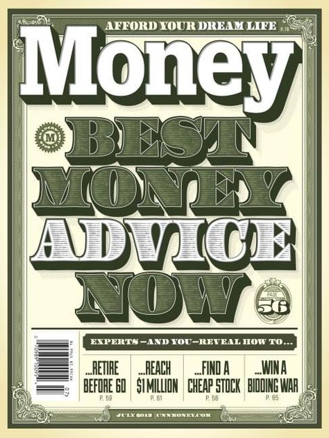 Money Typography, Sign Painting Lettering, Money Poster, Money Magazine, Love Magazine, Money Design, Album Art Design, Sign Painting, Money Advice