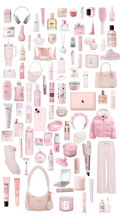 Makeup Bag Essentials, Pretty Pink Princess, Pink Lifestyle, Pretty Skin Care, Pretty Skin, Pink Girly Things, Pink Vibes, Perfect Skin, Pink Princess